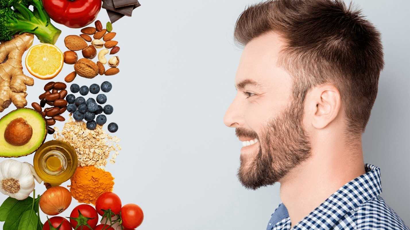 A happy man with Fuller Beard